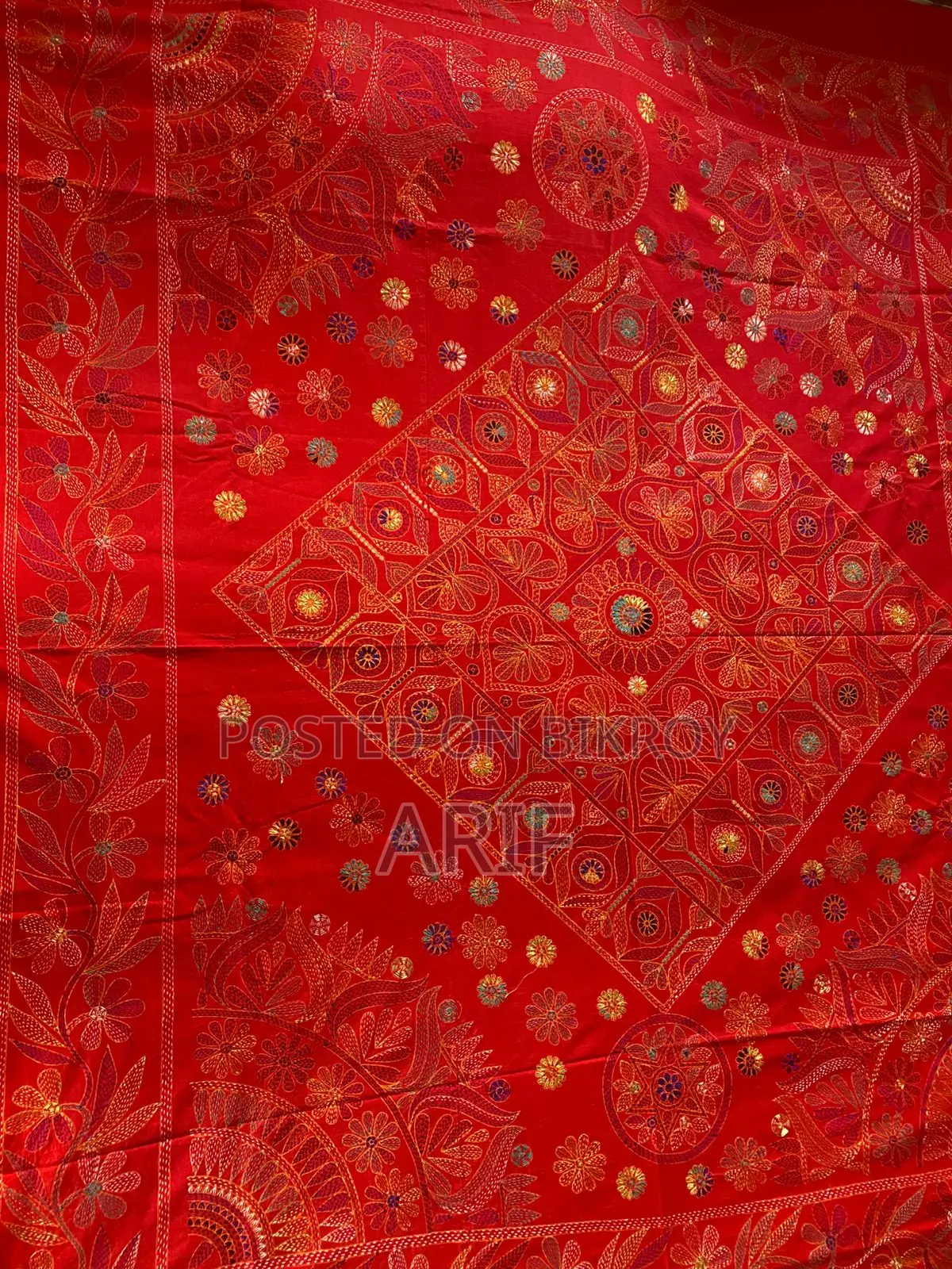3 Handicraft Bedsheets