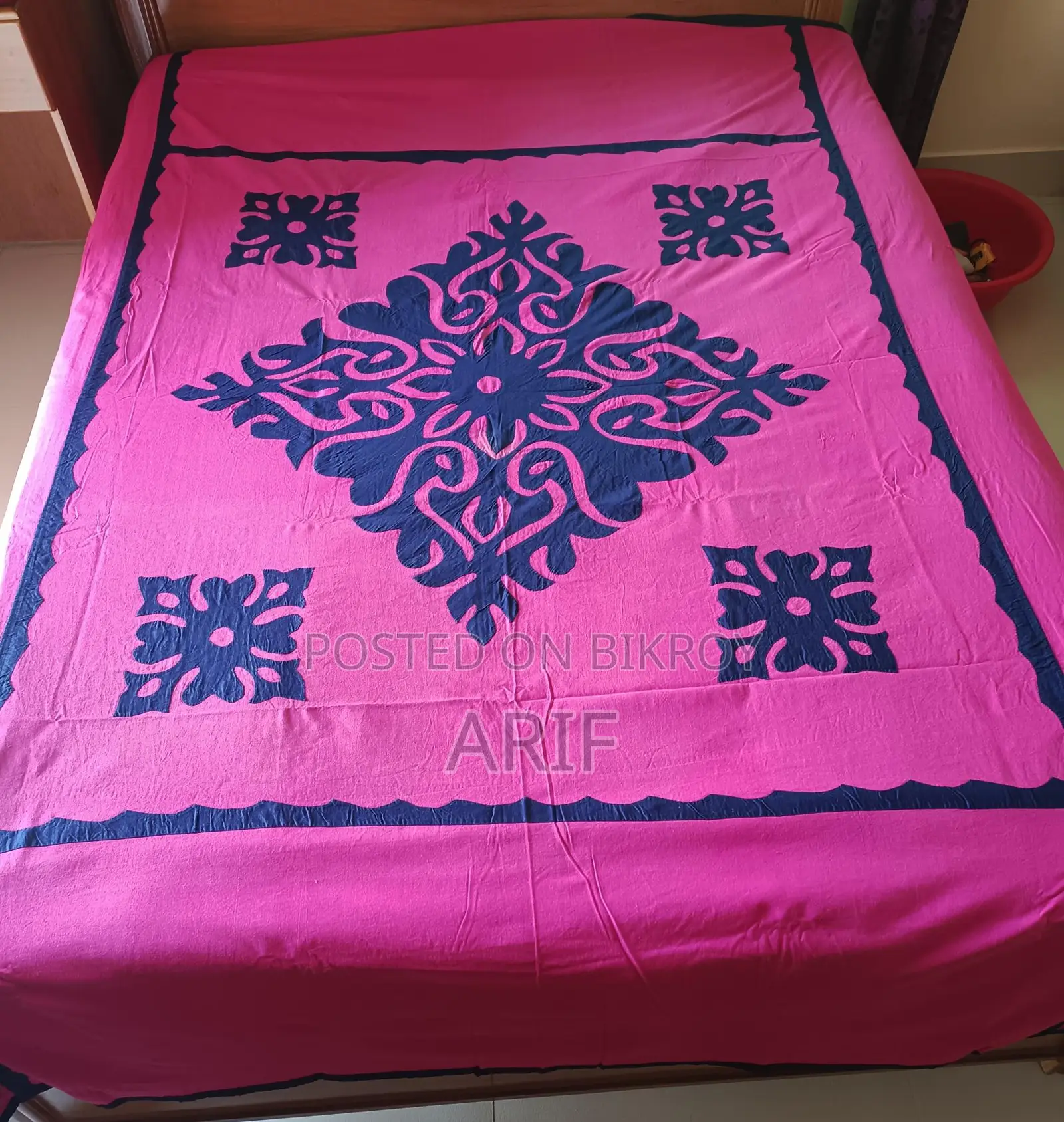 3 Handicraft Bedsheets
