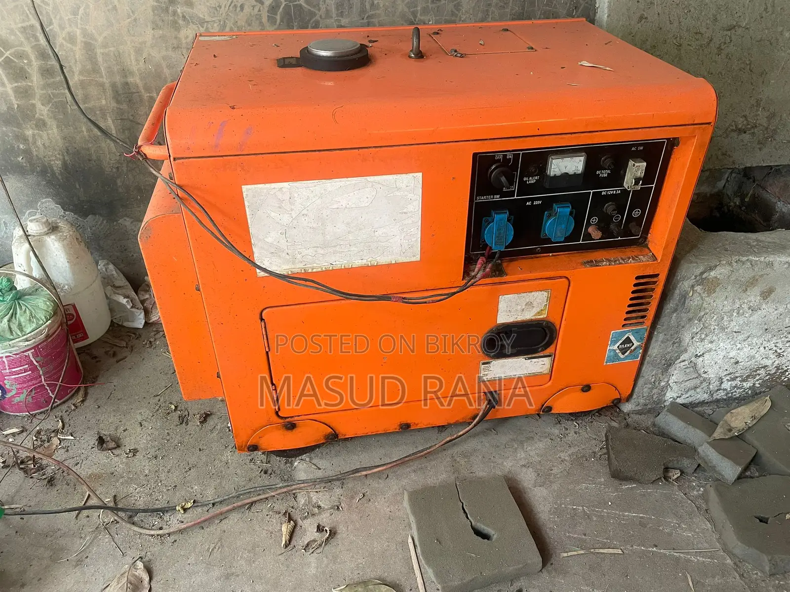 Used 5kW Silent Diesel Generator