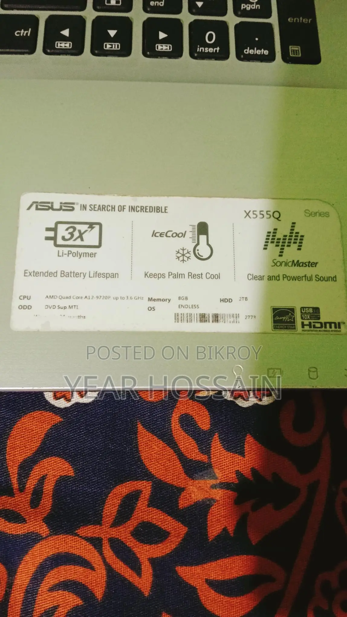 Asus Laptop For Sale
