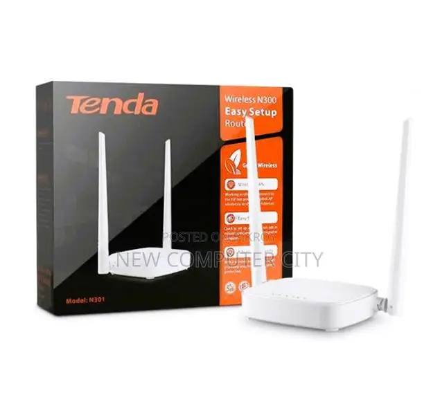 Tenda N301 Wireless N300 Easy Setup Router