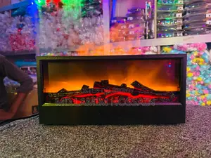 Led Light Flame Fireplace Aroma Diffuser Humidifier