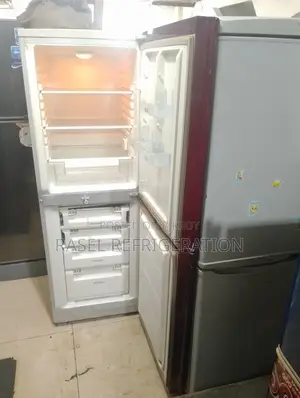 16 Cft Red Color Glazed Door Fridge for sale