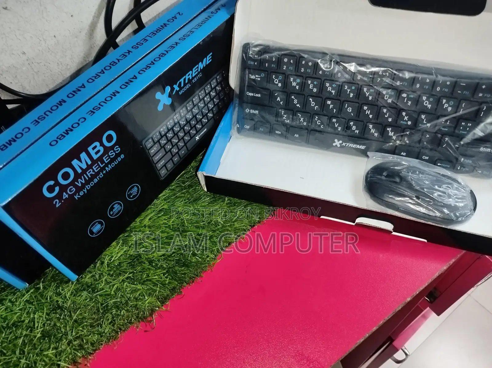 XTREME. KEYBOARD COMBO 2.4 G WIRELESS KEYBOARD+MOUSE সেরা দামে