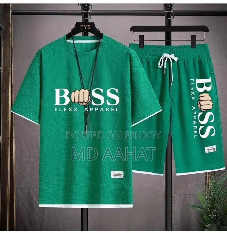Combo Half T-shirt and 3 Quarter Pants for Man