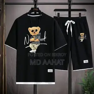 Combo Half T-shirt and 3 Quarter Pants for Man