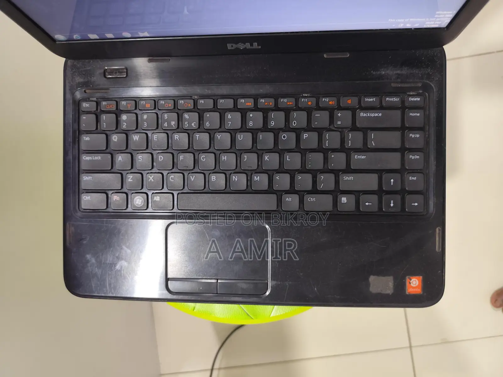 Used Laptop: Dell, 15" Display, 2nd Gen, 500GB HDD, 4GB RAM