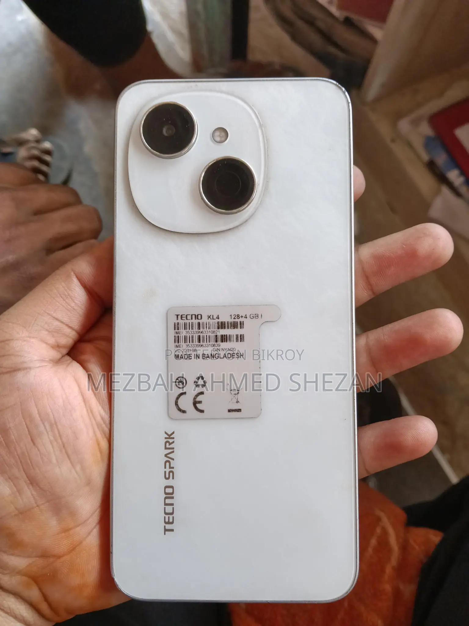 Tecno Spark Go 1 . (Used)