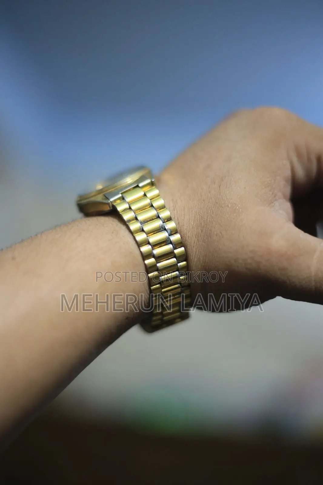 Original Citizen Automatic 21 Jewels Gold Watch For Sale