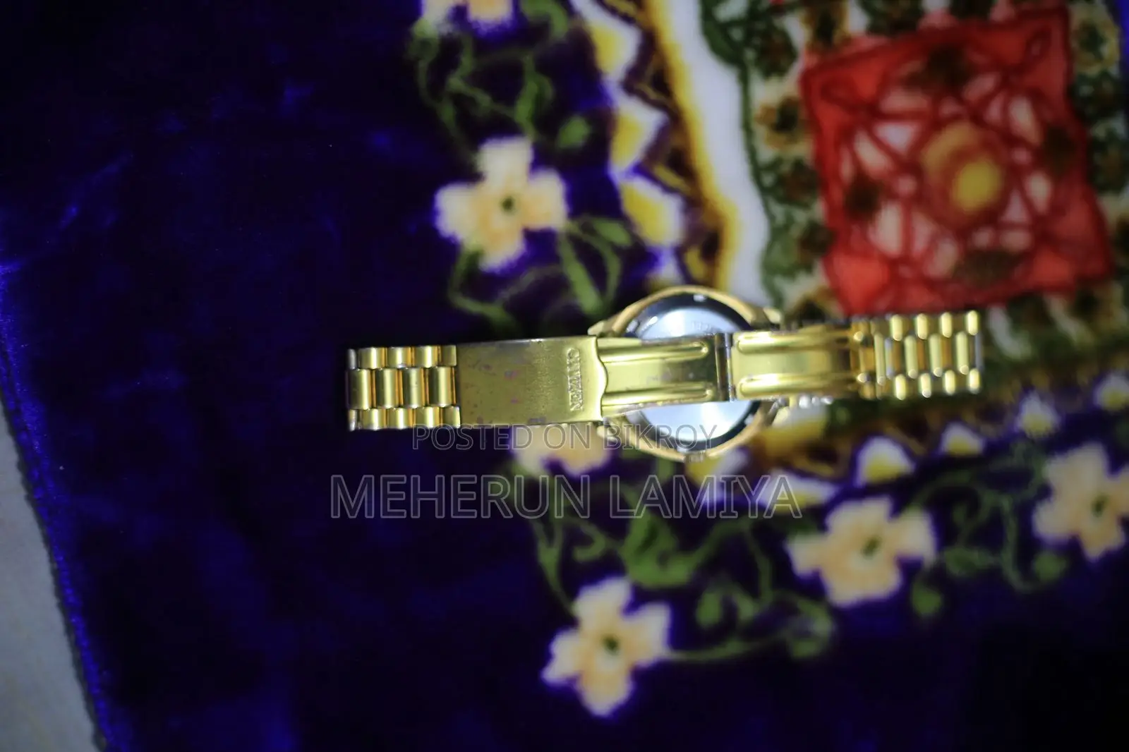 Original Citizen Automatic 21 Jewels Gold Watch For Sale
