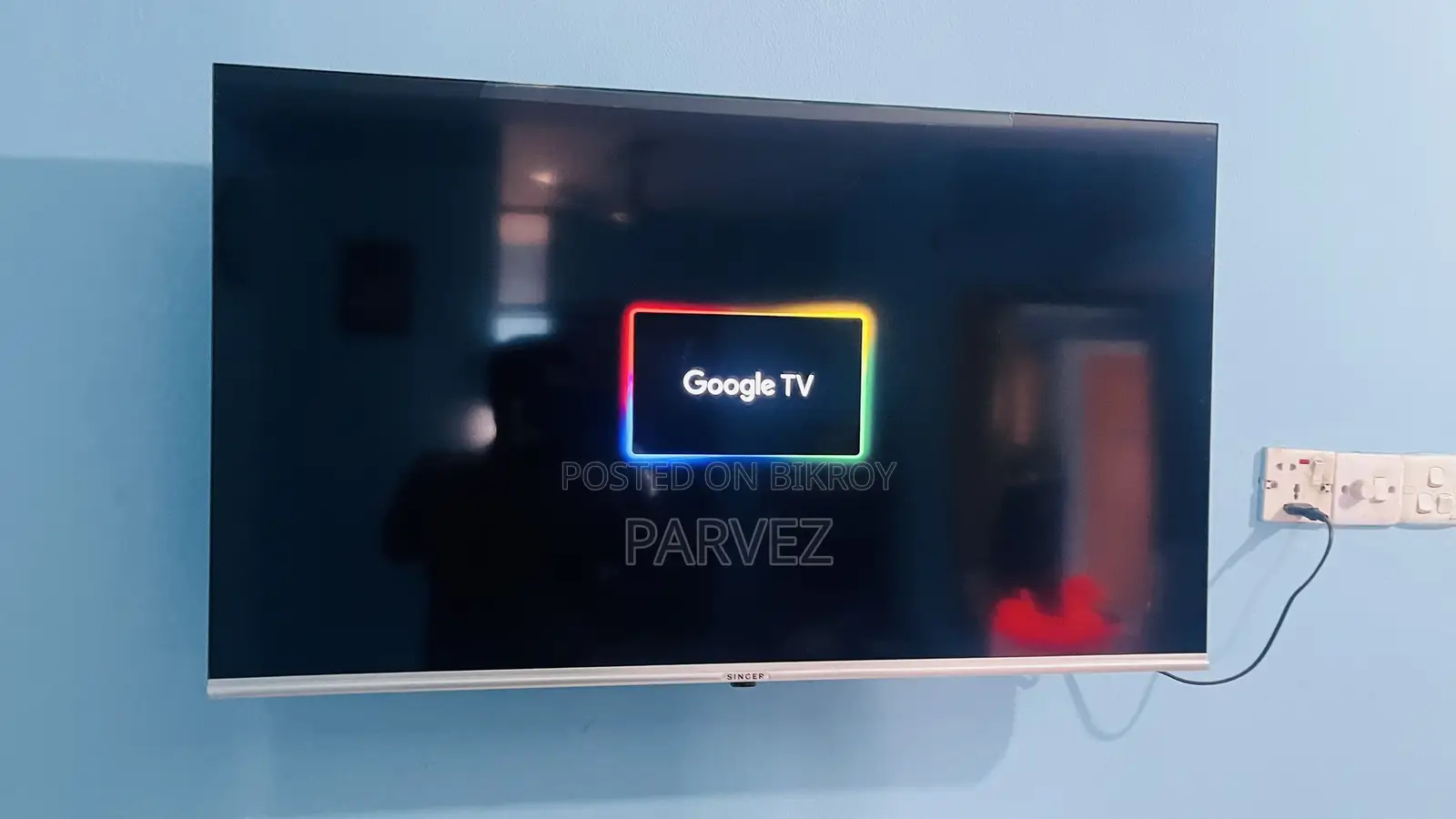 SINGER 43" Google TV – 4K HDR, Dolby Audio, Built-in Chromecast