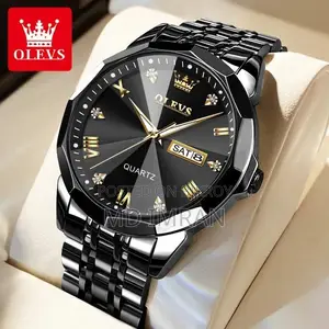 Olevs 9931g Premium Diamond-Cut Luxury Watch!