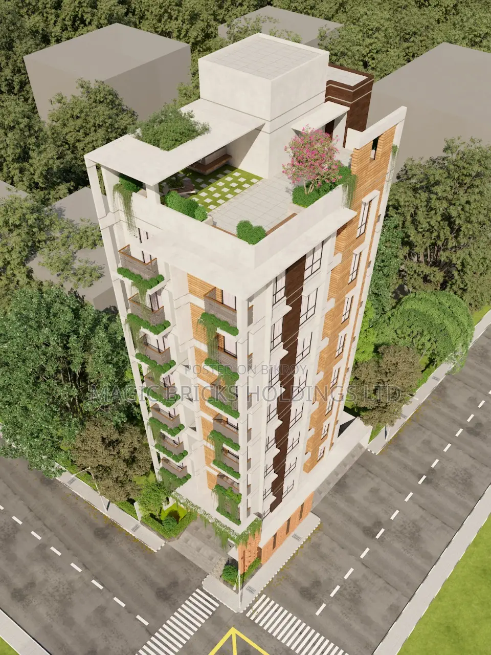 Brand New Corner Plot ALMOST READY Flat SALE at Block F Aftabnagar