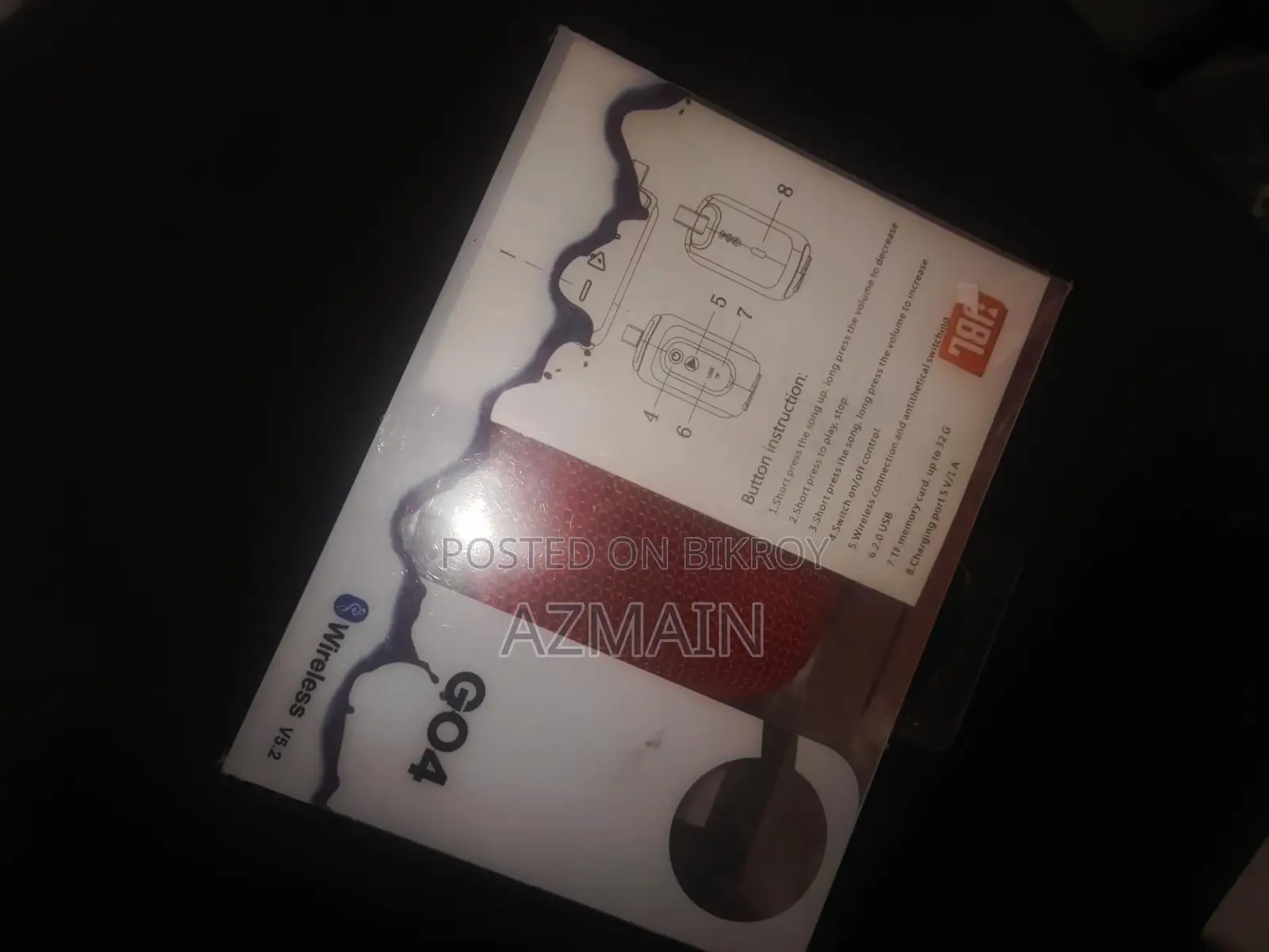 Go 4 Jbl Wireless Sound Box
