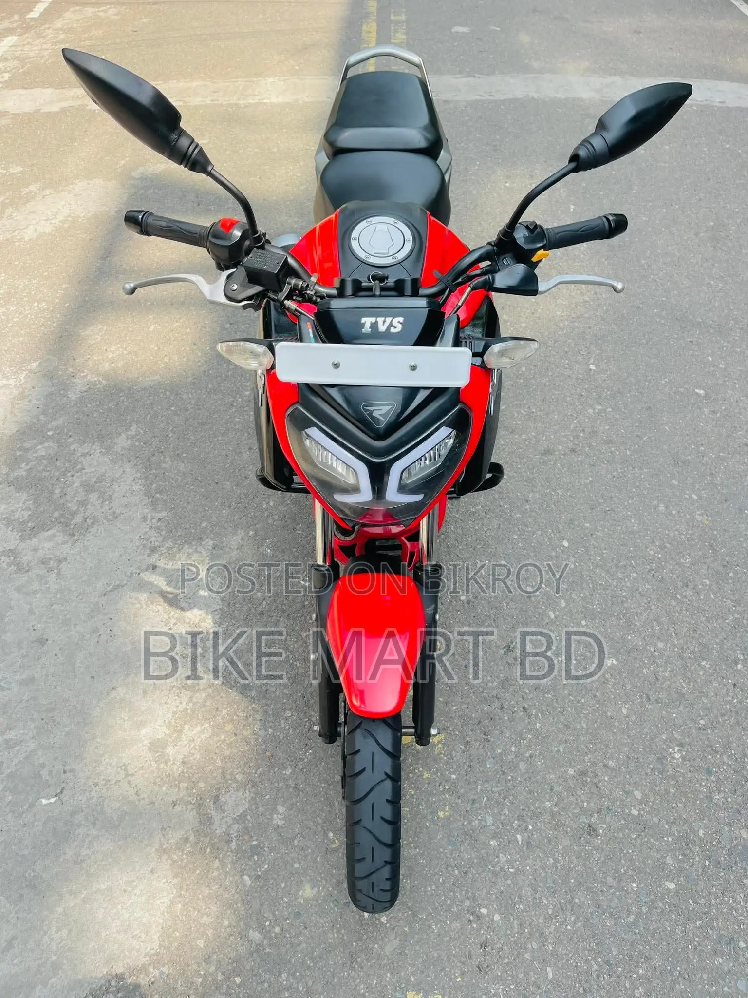 TVS Raider 125 2024 Red