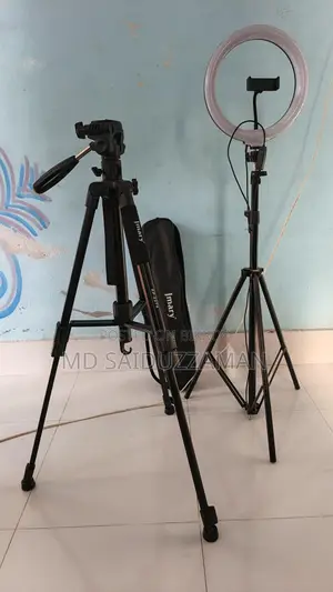 Camera Stand and Microphone