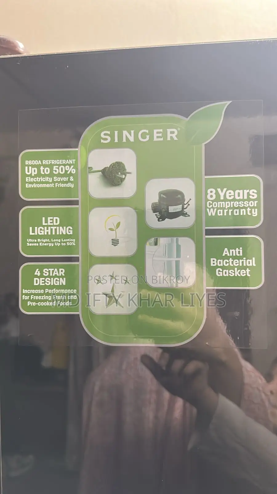 Singer Fridge for Sale