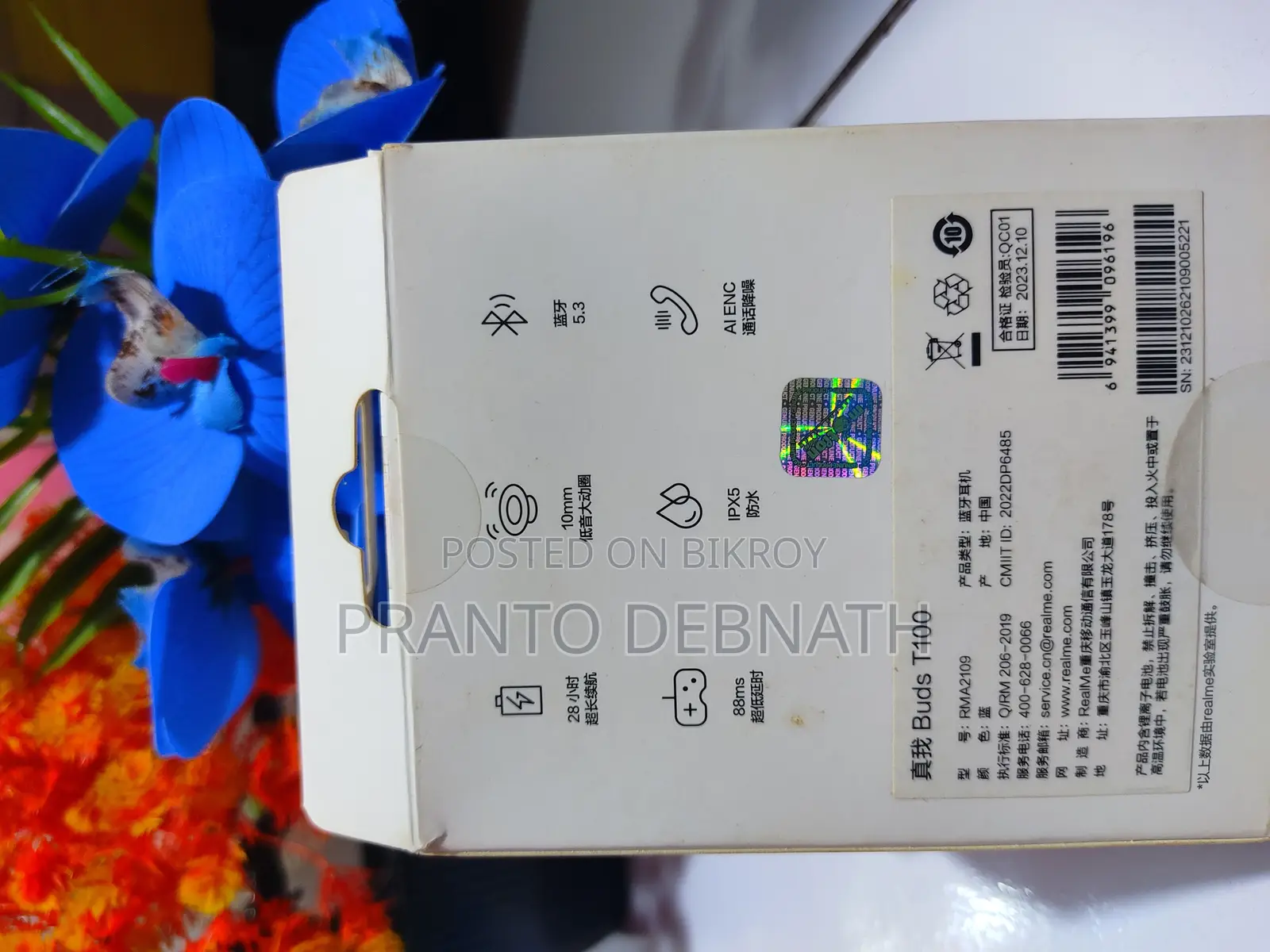 Realme Buds T100 for sale