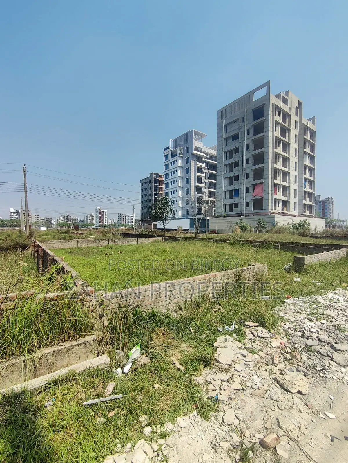 M Block 7.5 Katha North Facing Plot for Sale in Bashundhara R/A