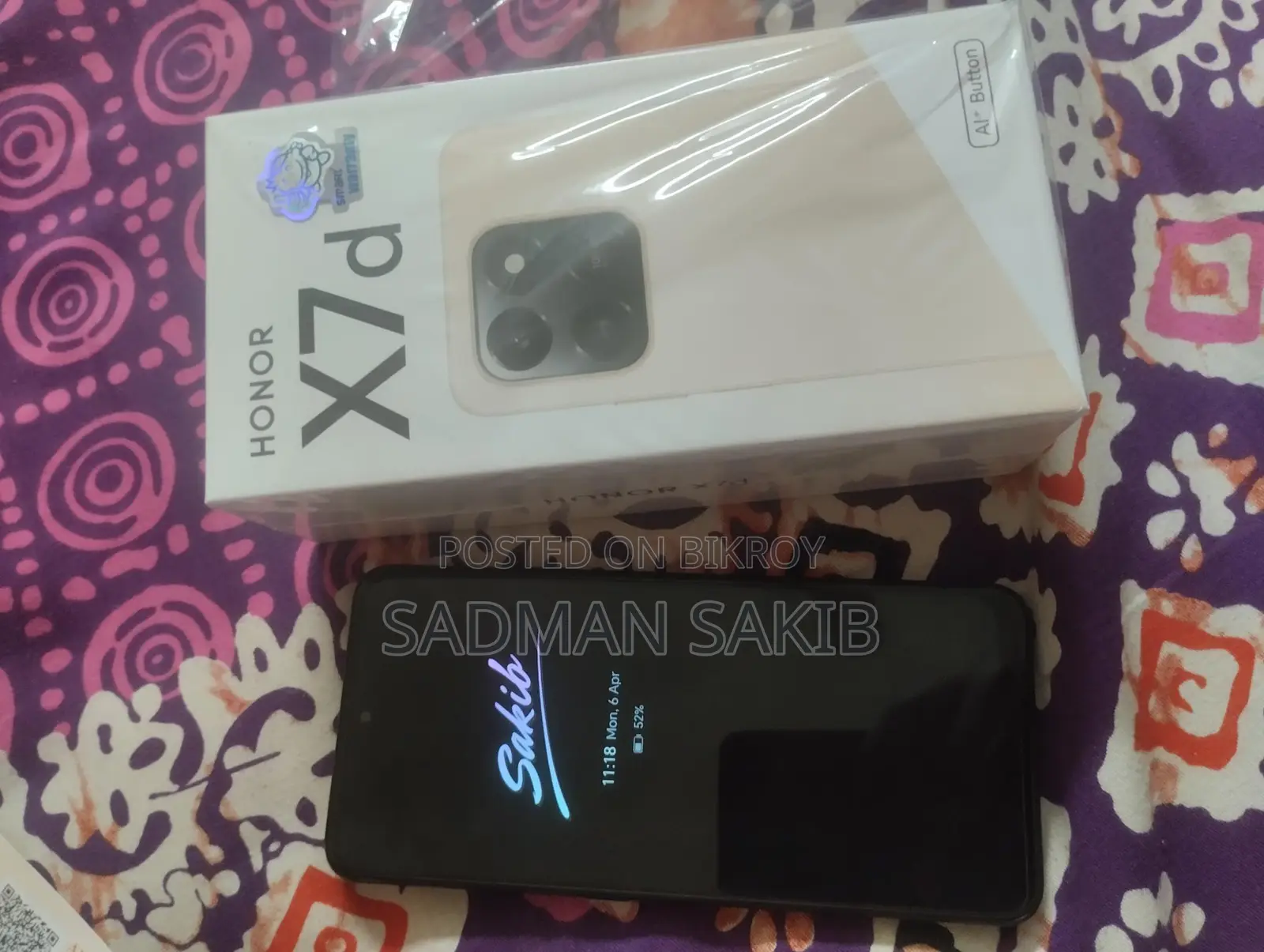 Honor x7d (Used)