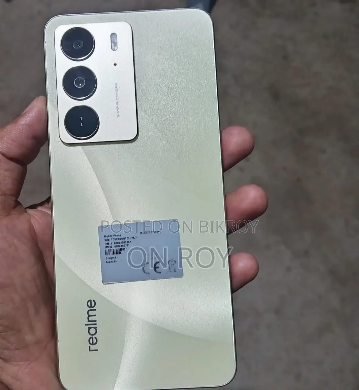 Realme C75 8,128 gb (Used)