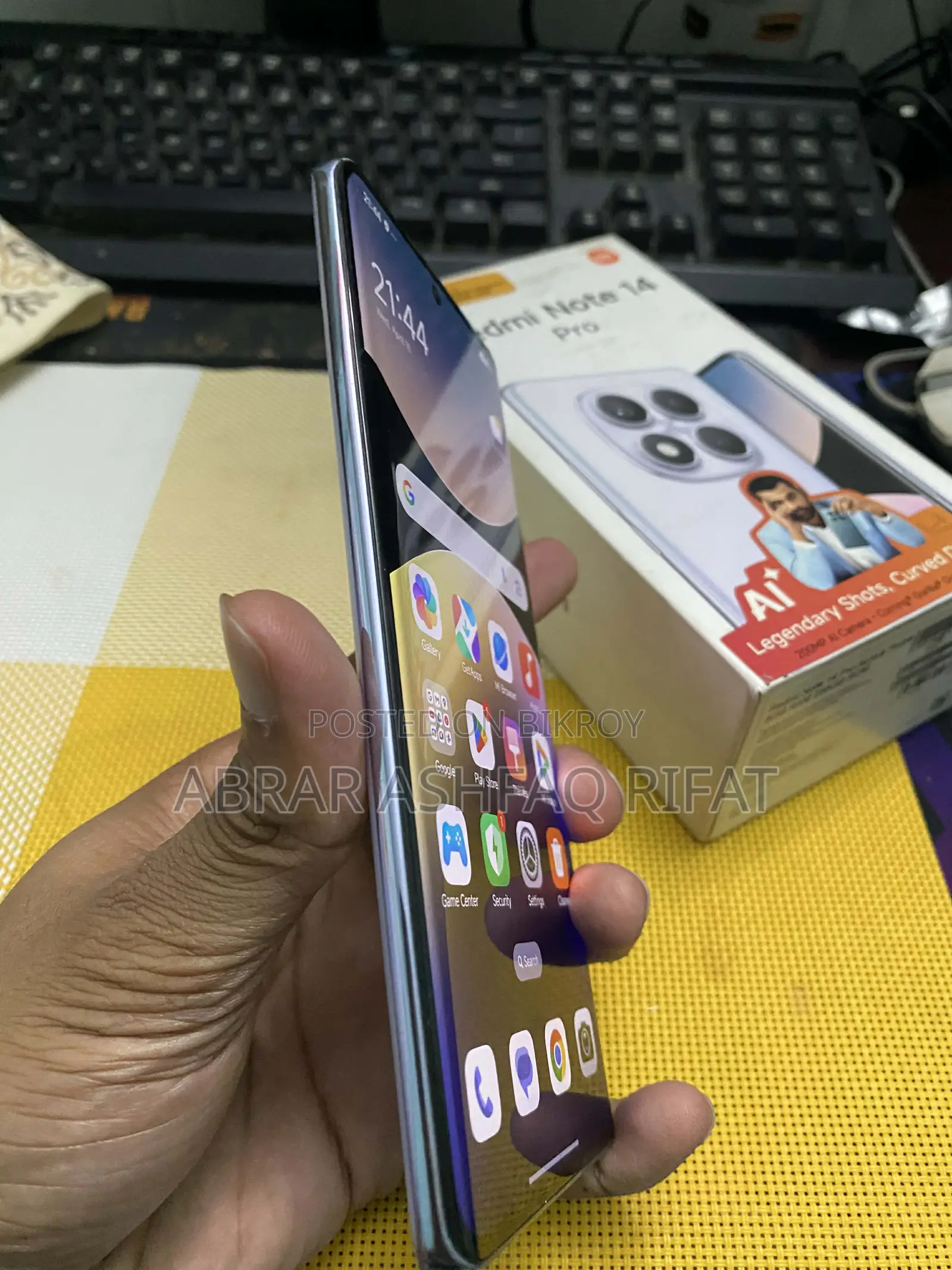 Xiaomi Redmi Note 14 pro (Used)