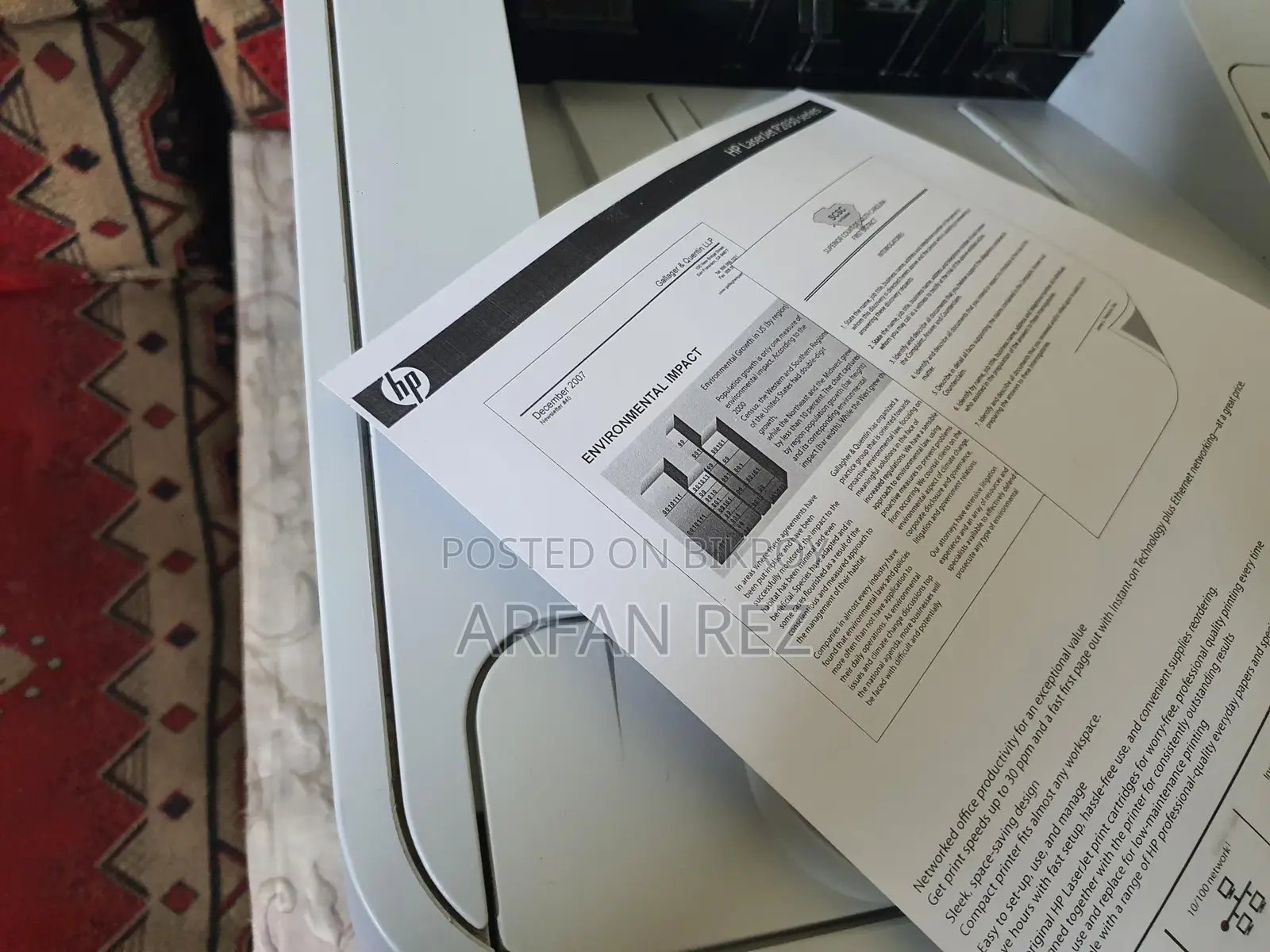 hp Heavy duty laser printer