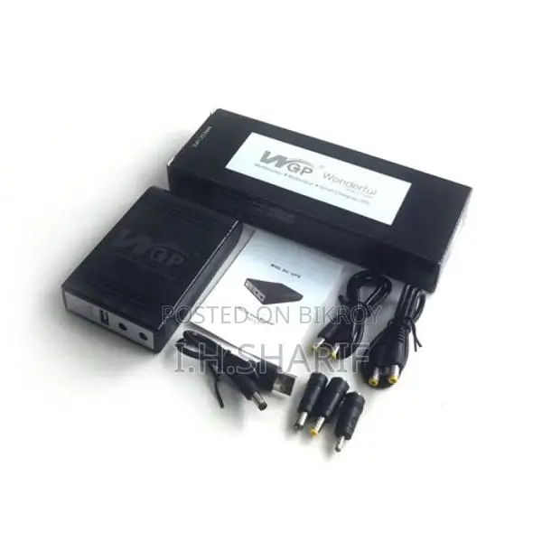 Wgp Mini Ups For Router, Onu, Cctv 10400mah