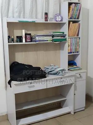 White Partex Table