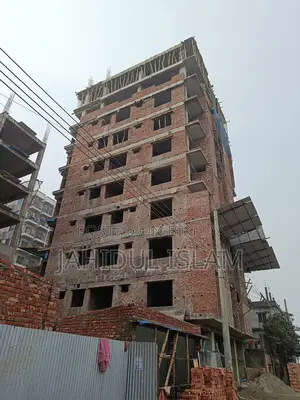 Modern flat under construction with land share for sale.
