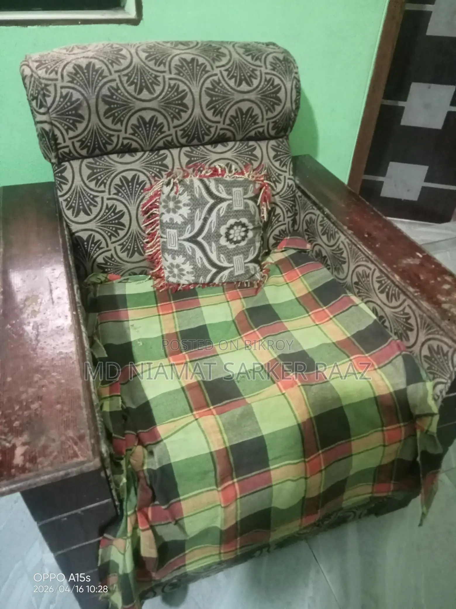 Malaysian Teak Wood Sofa 2.2.1