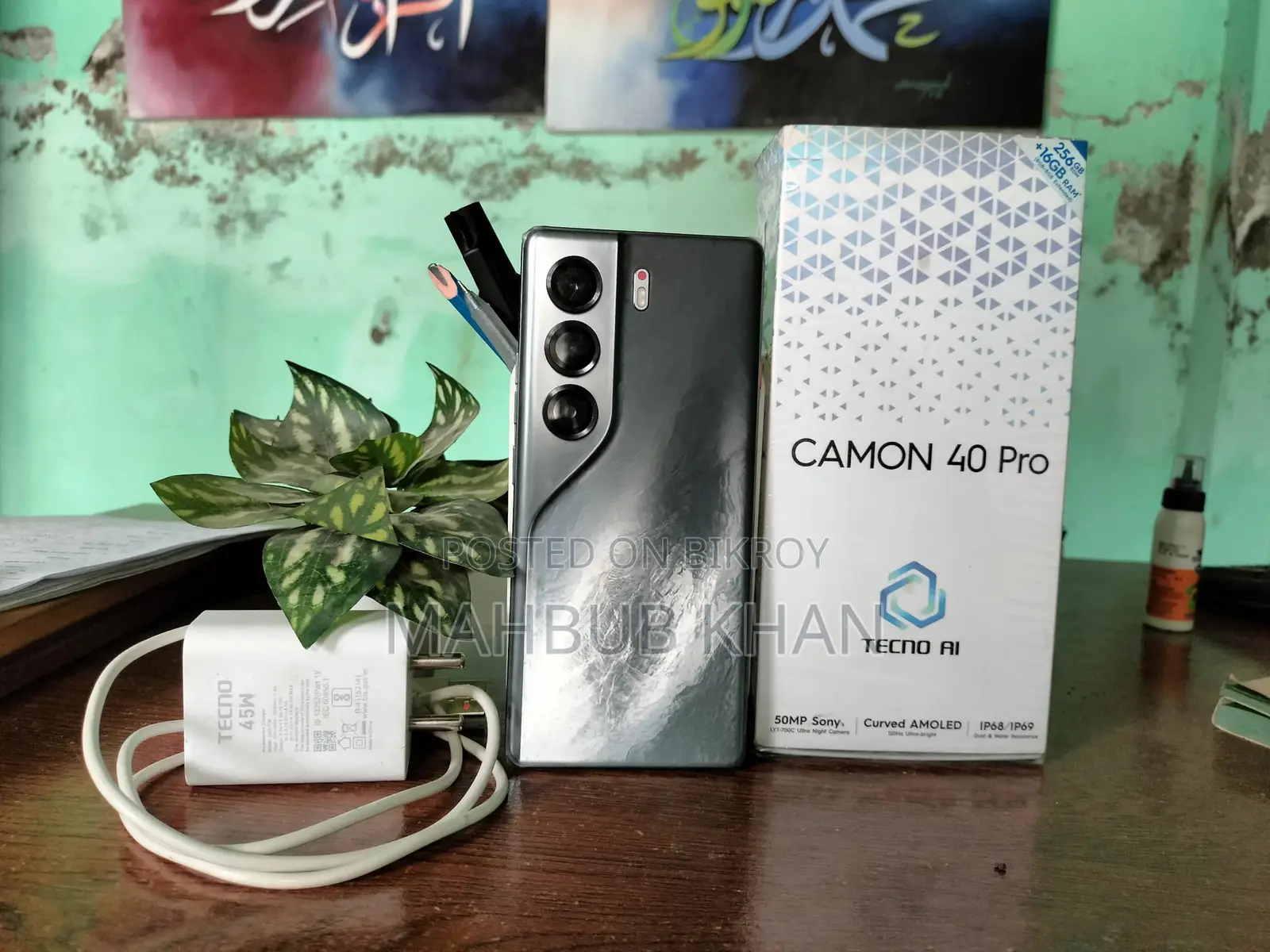 Tecno Camon 40 Pro 8 256 (Used)