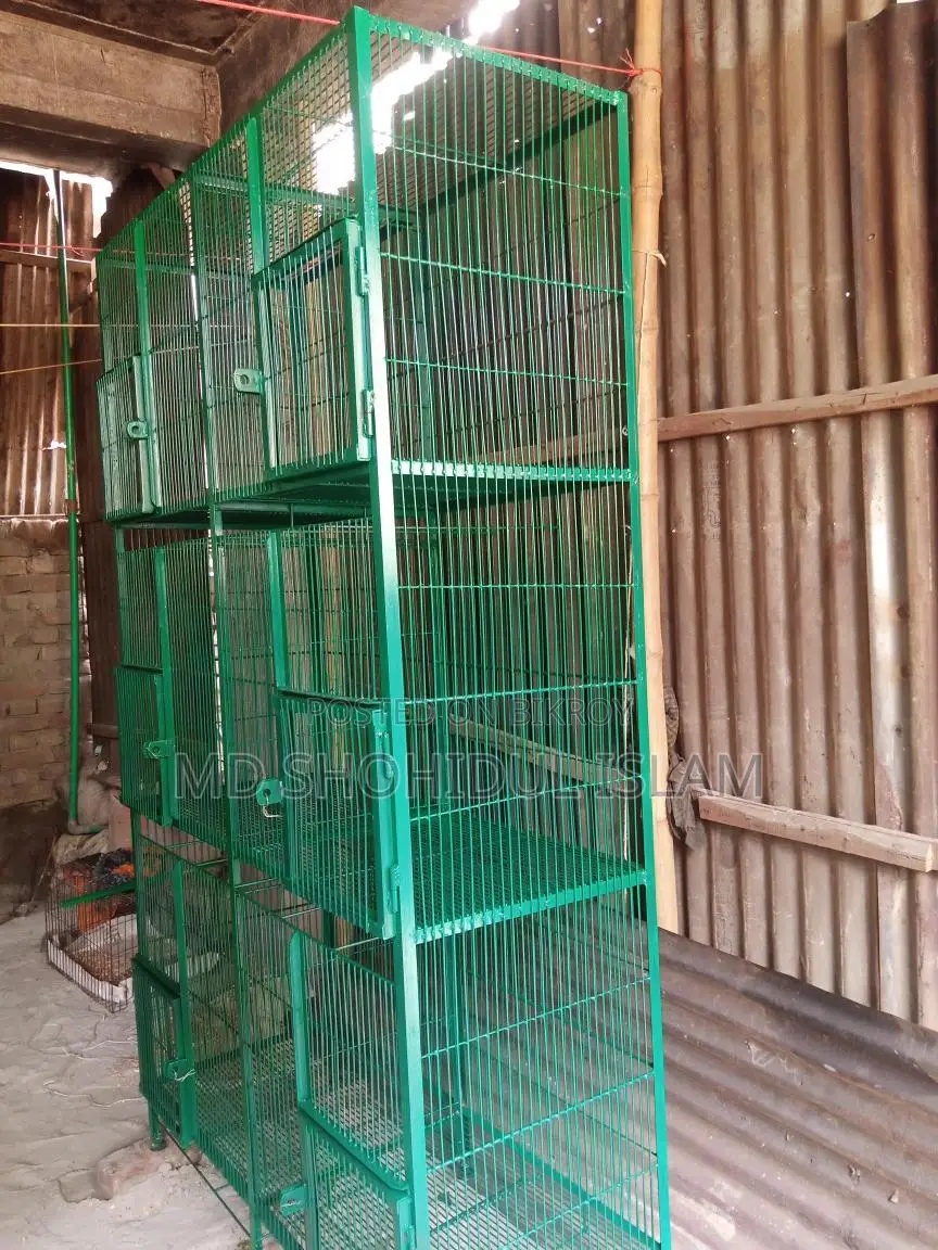 কবুতর ও পাখির খাচা
