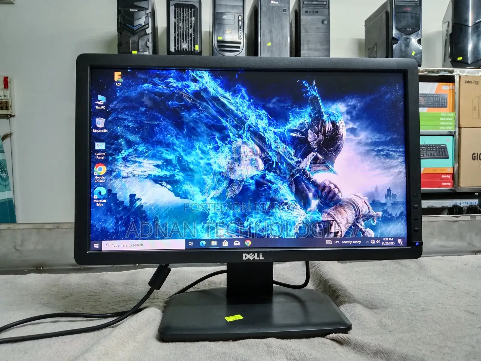 Dell E1912H 19″ LED HD Plus Monitor – Reliable Office Display