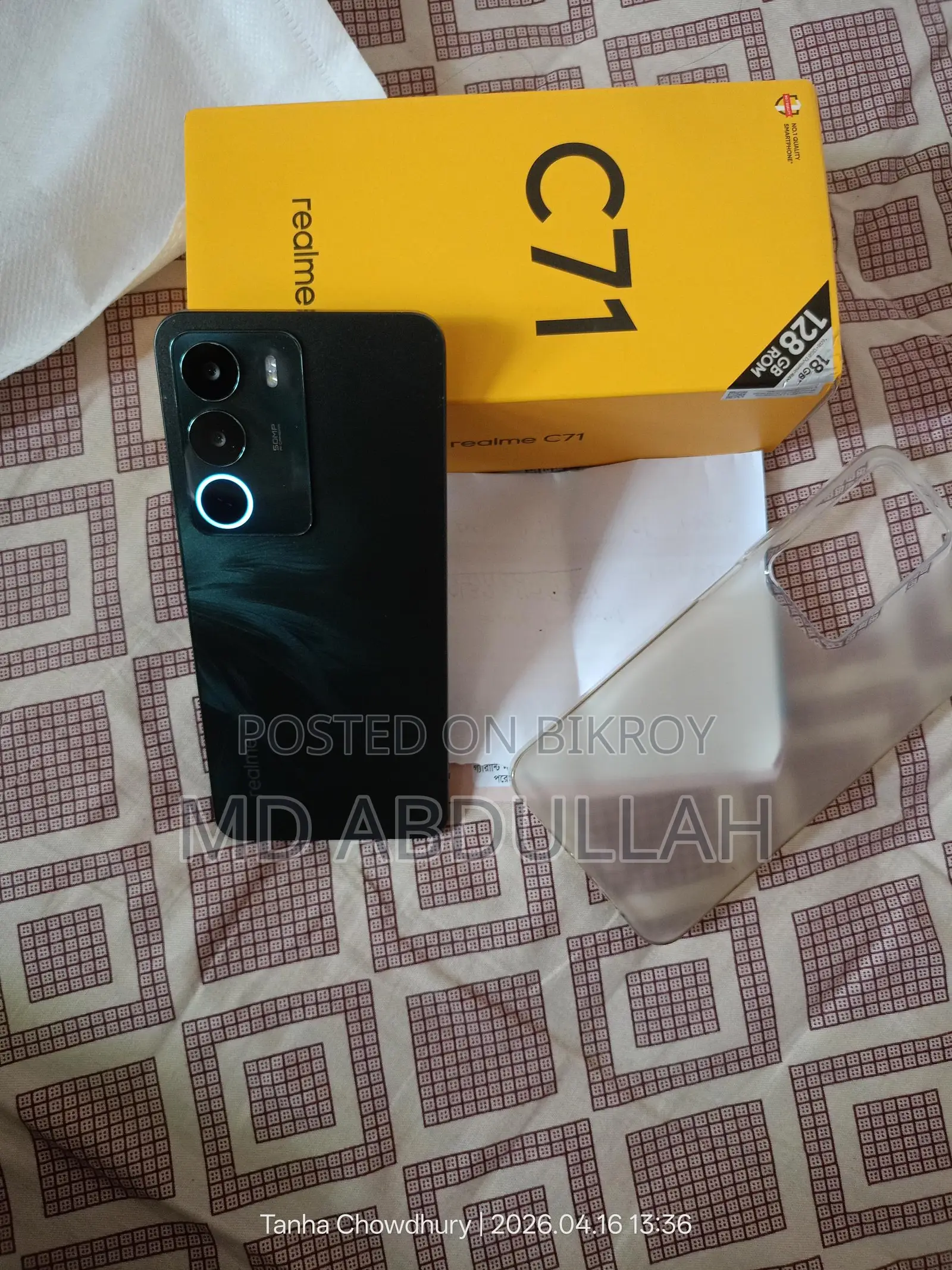 Realme C71 global edition (Used)