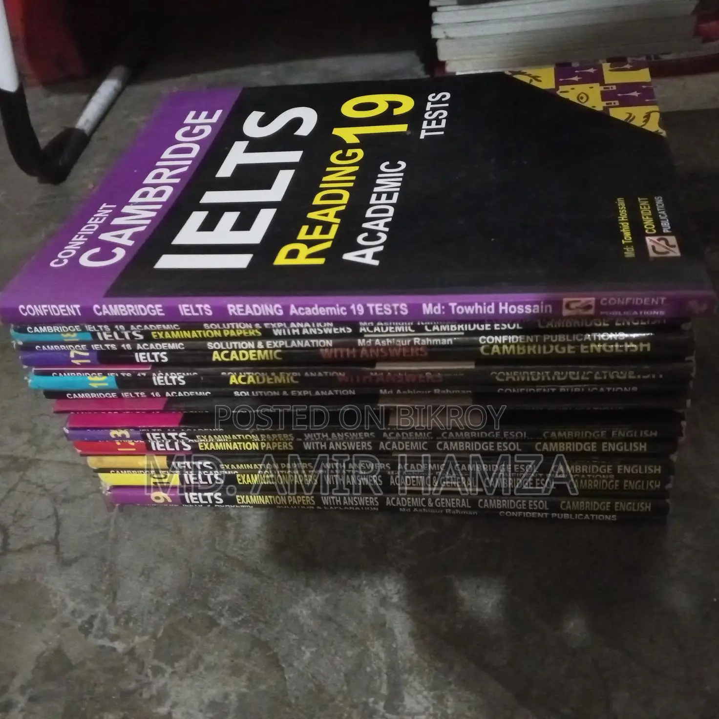Ielts প্রস্তুতির সেরা বই বিকরি করা হবে