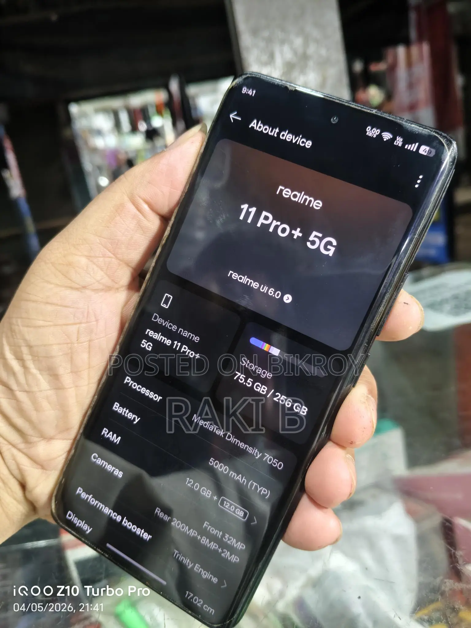 Realme 11 Pro+ 12/256 (Used)