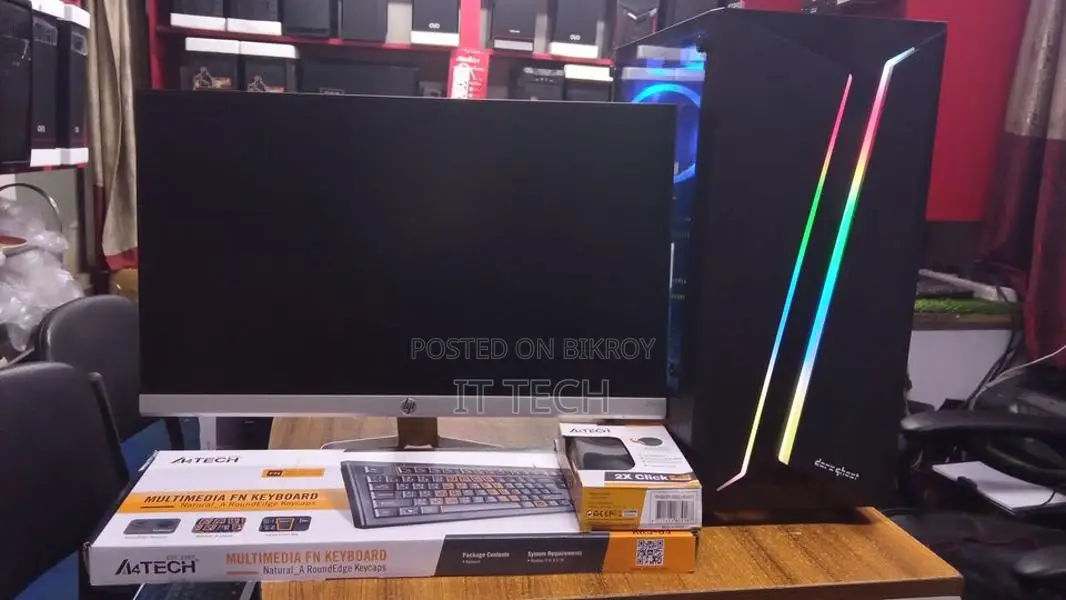 4th Gen Core i3 H-81 MB 8GB RAM 1TB/128GB SSD 4GB GRPX & HP 20" LED