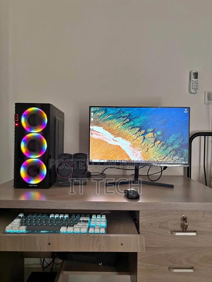 Ryzen 5-5600G_8GB RAM DDR-4 1TB/128GB-SSD 4GB GRPX & IPS 20" LED