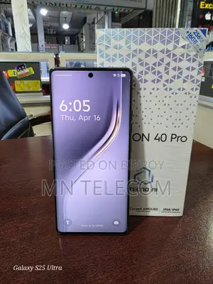 Tecno Camon 40 Pro 8/256 new condition (Used)
