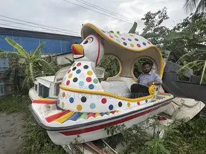 এফআরপি মিকি মাউস প্যাডেল বোট