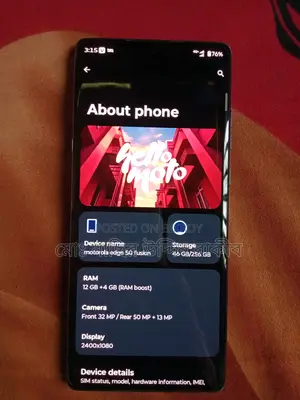 Motorola Edge 50 Fusion ` (Used)