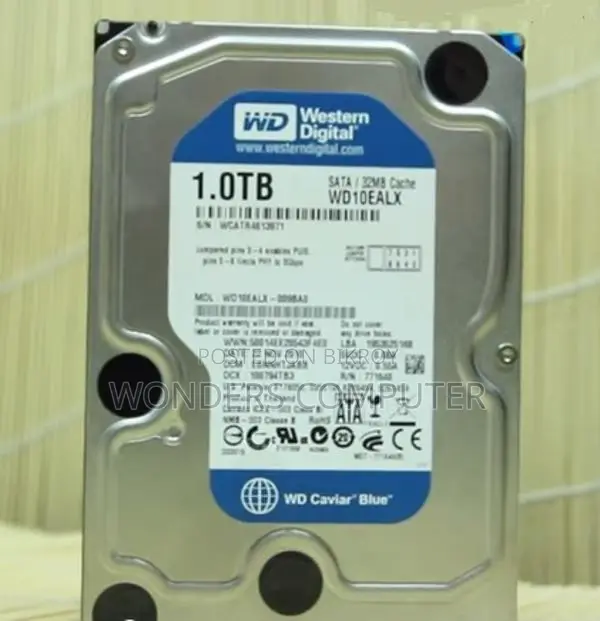 WD Blue 1TB Desktop Hard Disk Drive - 7200 RPM 1 Year Warranty