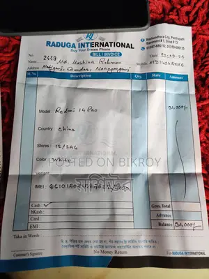 Xiaomi Redmi Note 14 pro (Used)