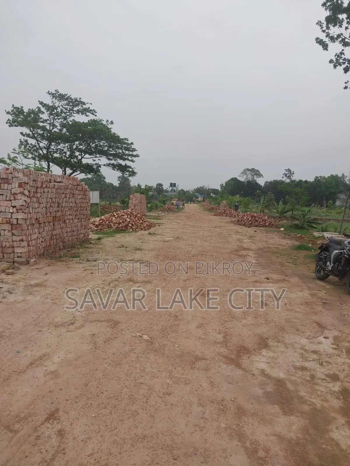 South-facing plot for sale for duplex house