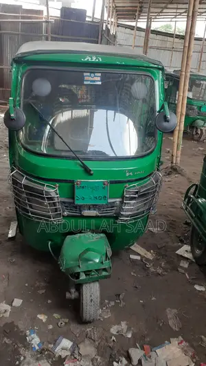TVS Three-Wheeler CNG Vehicle. Dhaka Metro.