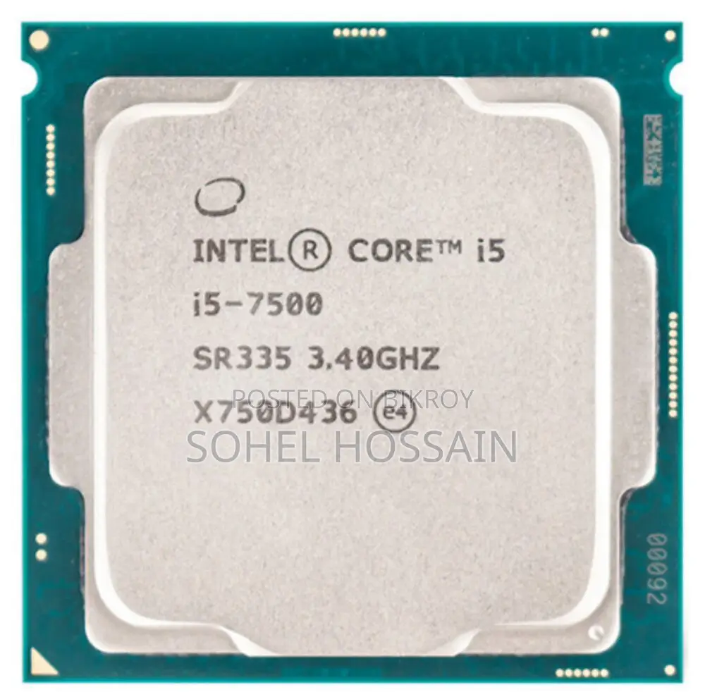 i5-7500-এ ইন্টিগ্রেটেড HD গ্রাফিক্স ৬৩০ এবং DDR4 মেমোরি সাপোর্ট রয়েছে