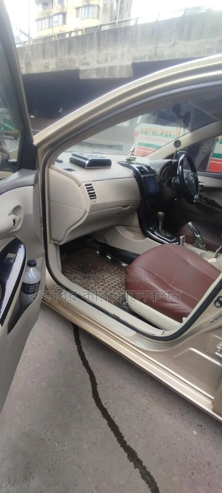 Toyota Axio silver golden 2007
