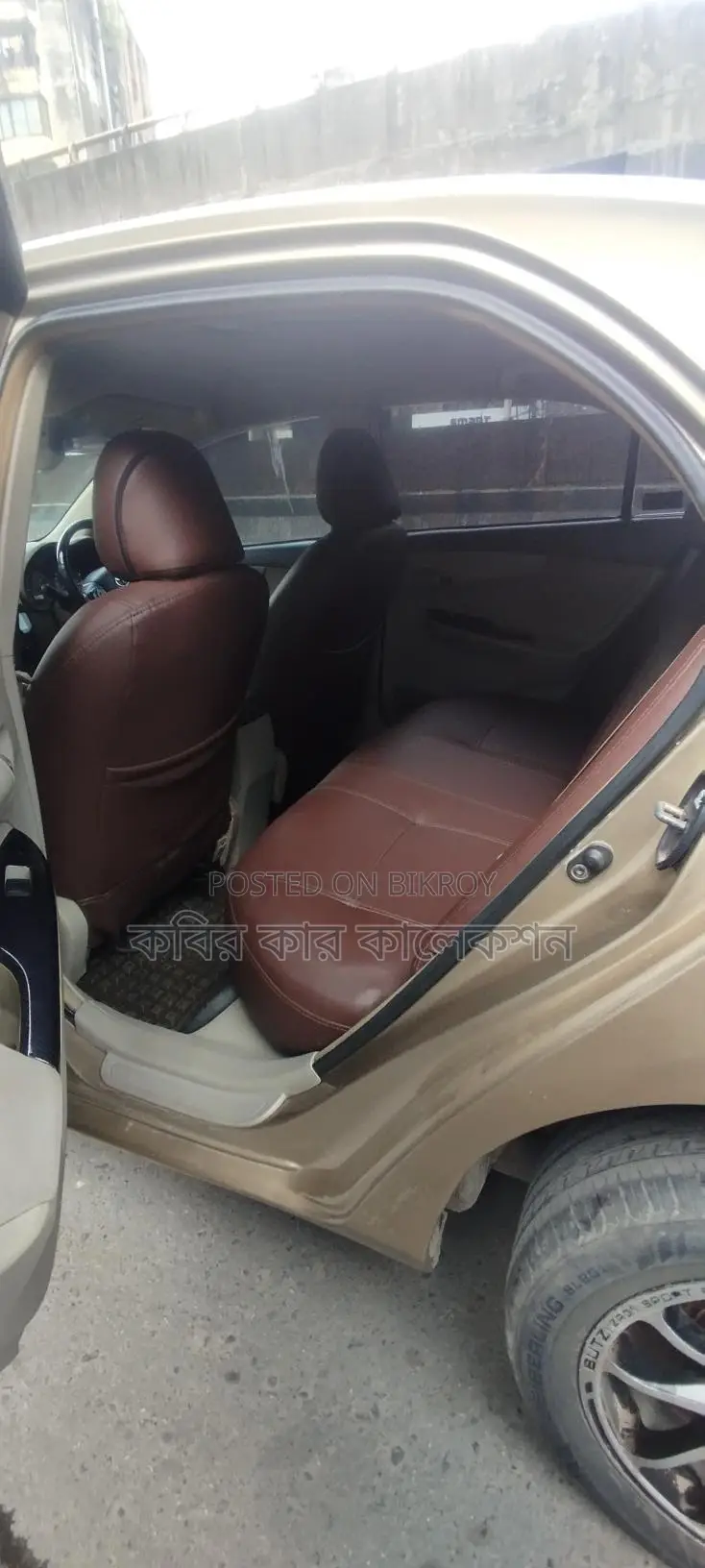 Toyota Axio silver golden 2007