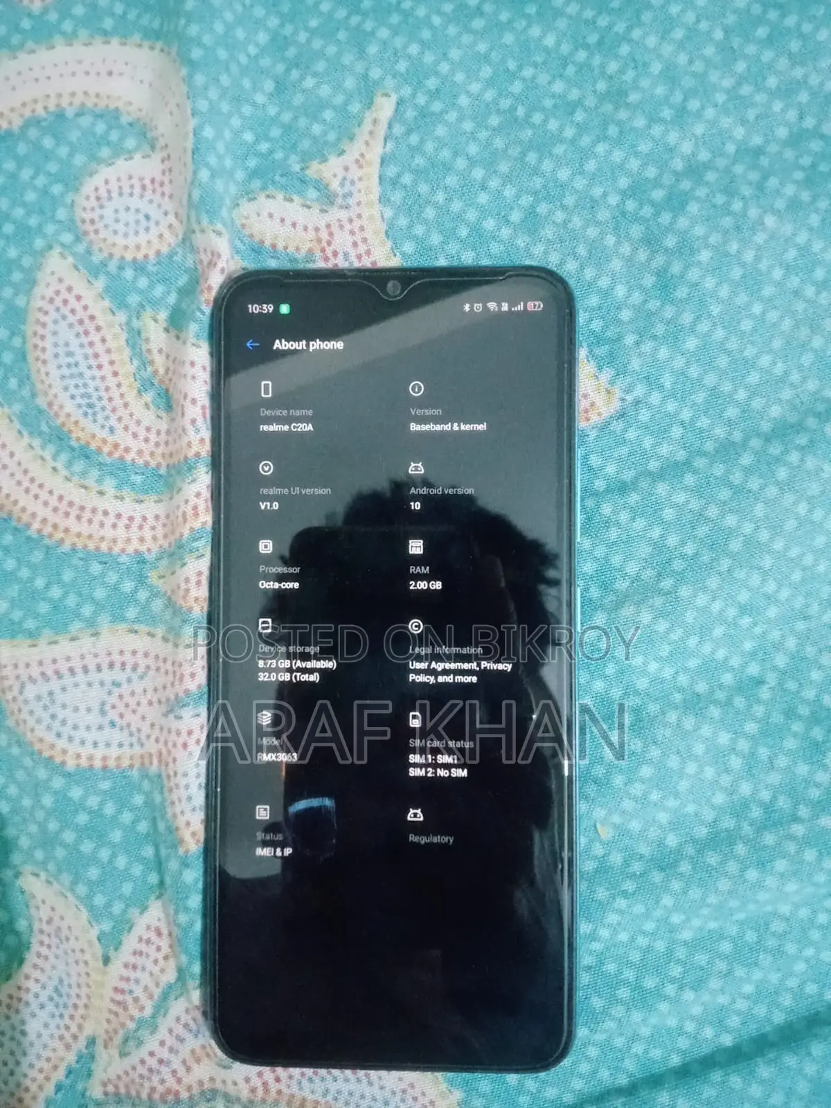 Realme C20A . (Used)
